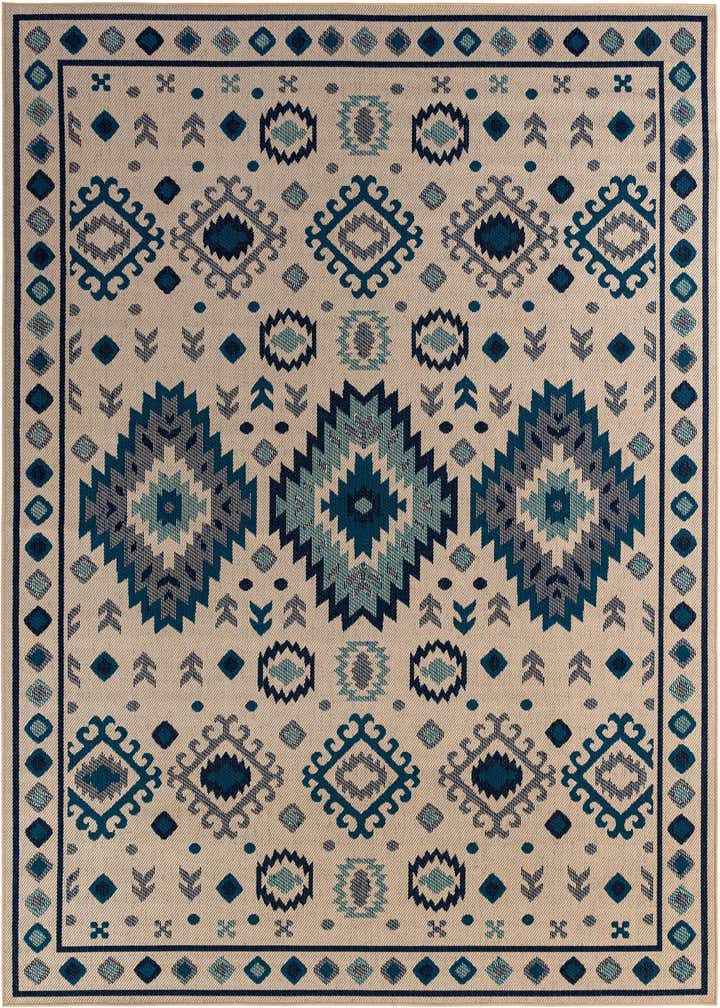 9' x 12' Easy-Clean Baja Indoor / Outdoor Rug