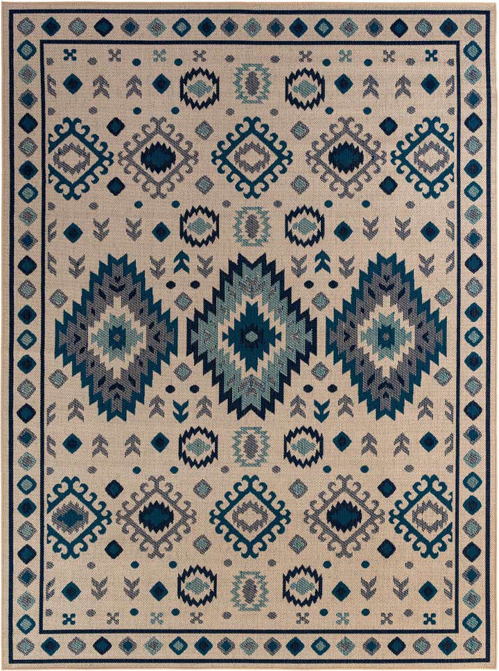 9' x 12' Easy-Clean Baja Indoor / Outdoor Rug