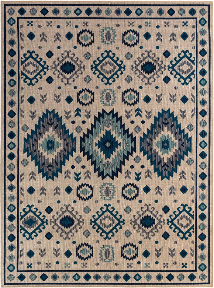 Detail image of 9' x 12' Easy-Clean Baja Indoor / Outdoor Rug