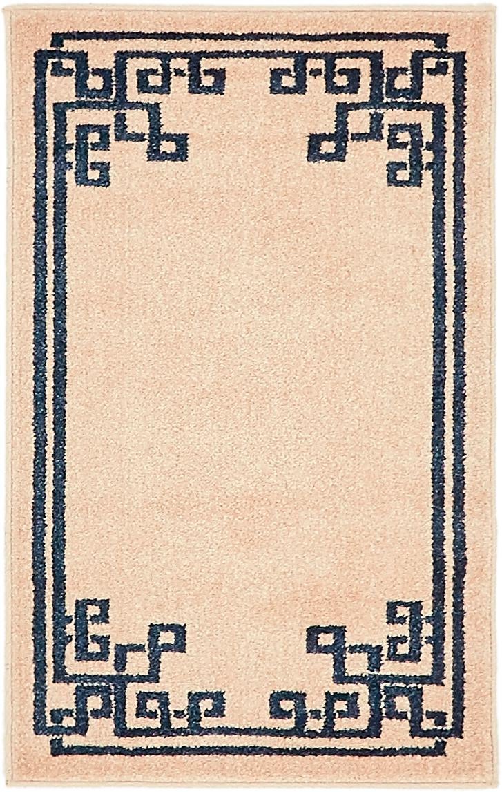 Rug Beige and Blue Swatch link