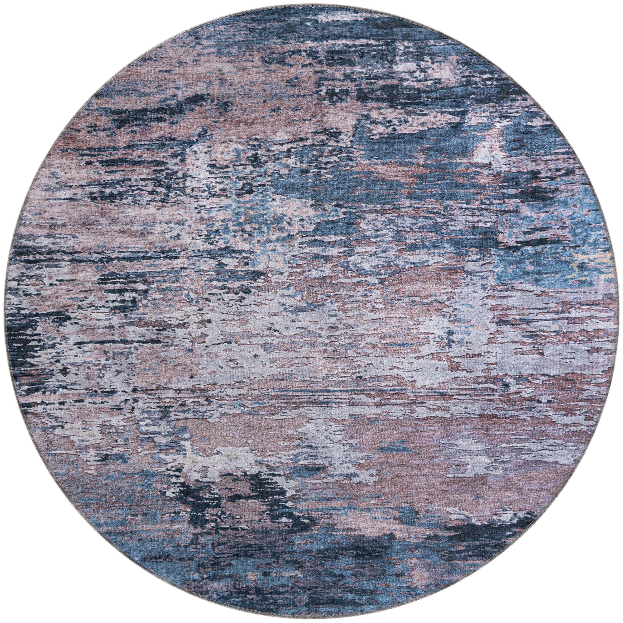 7' 10 x 7' 10 Yara Round Rug