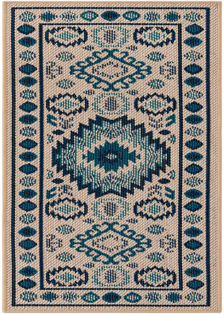 2' x 5' Easy-Clean Baja Indoor / Outdoor Runner Rug
