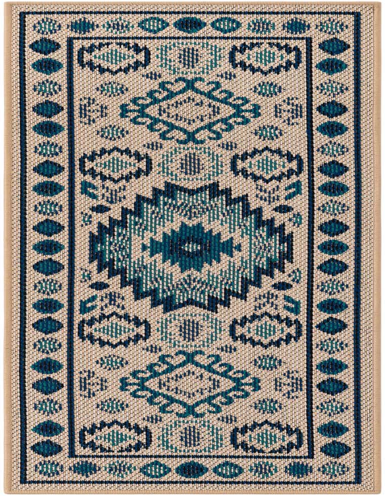 2' x 5' Easy-Clean Baja Indoor / Outdoor Runner Rug