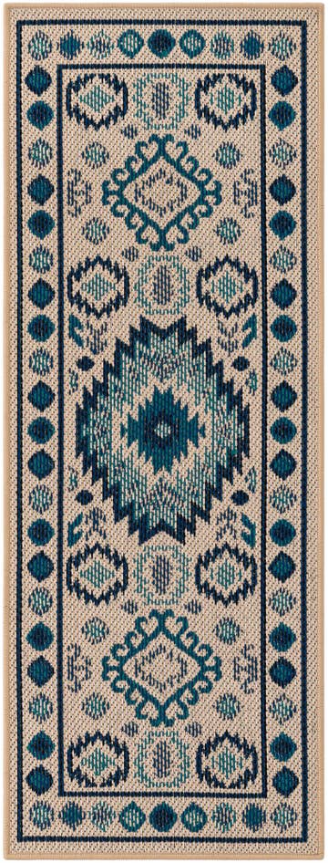 Detail image of 2' x 5' Easy-Clean Baja Indoor / Outdoor Runner Rug