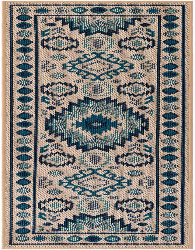 2' x 6' Easy-Clean Baja Indoor / Outdoor Runner Rug