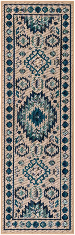 Detail image of 2' x 6' Easy-Clean Baja Indoor / Outdoor Runner Rug