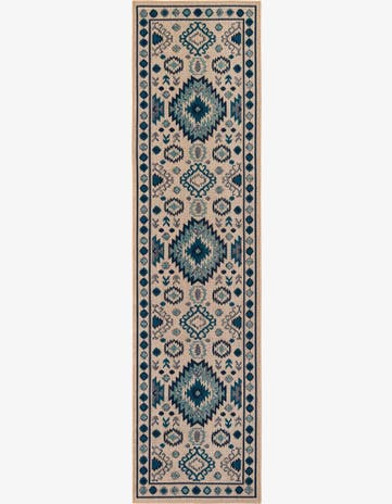 2' 7 x 10' Easy-Clean Baja Indoor / Outdoor Runner Rug