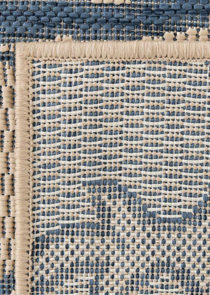 2' x 6' Easy-Clean Botanical Indoor / Outdoor Runner Rug