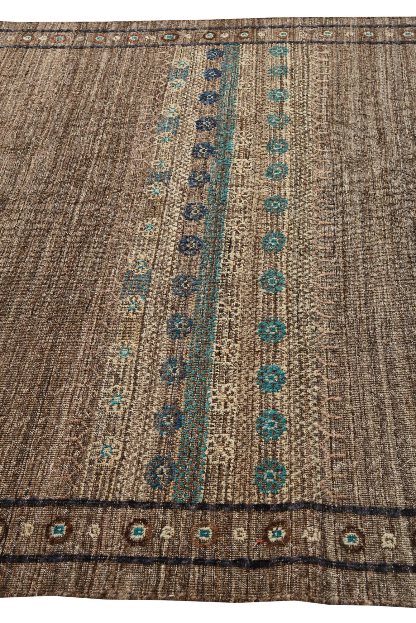195cm x 290cm anudado a mano Darya Alfombra Lana