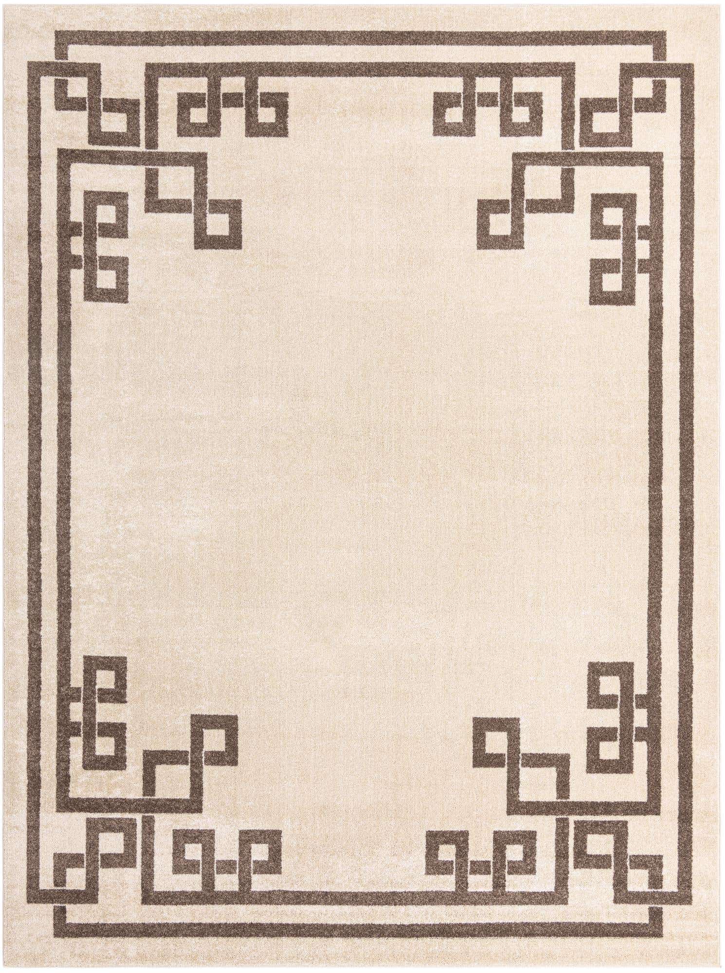 275cm x 370cm Greek Key Alfombra