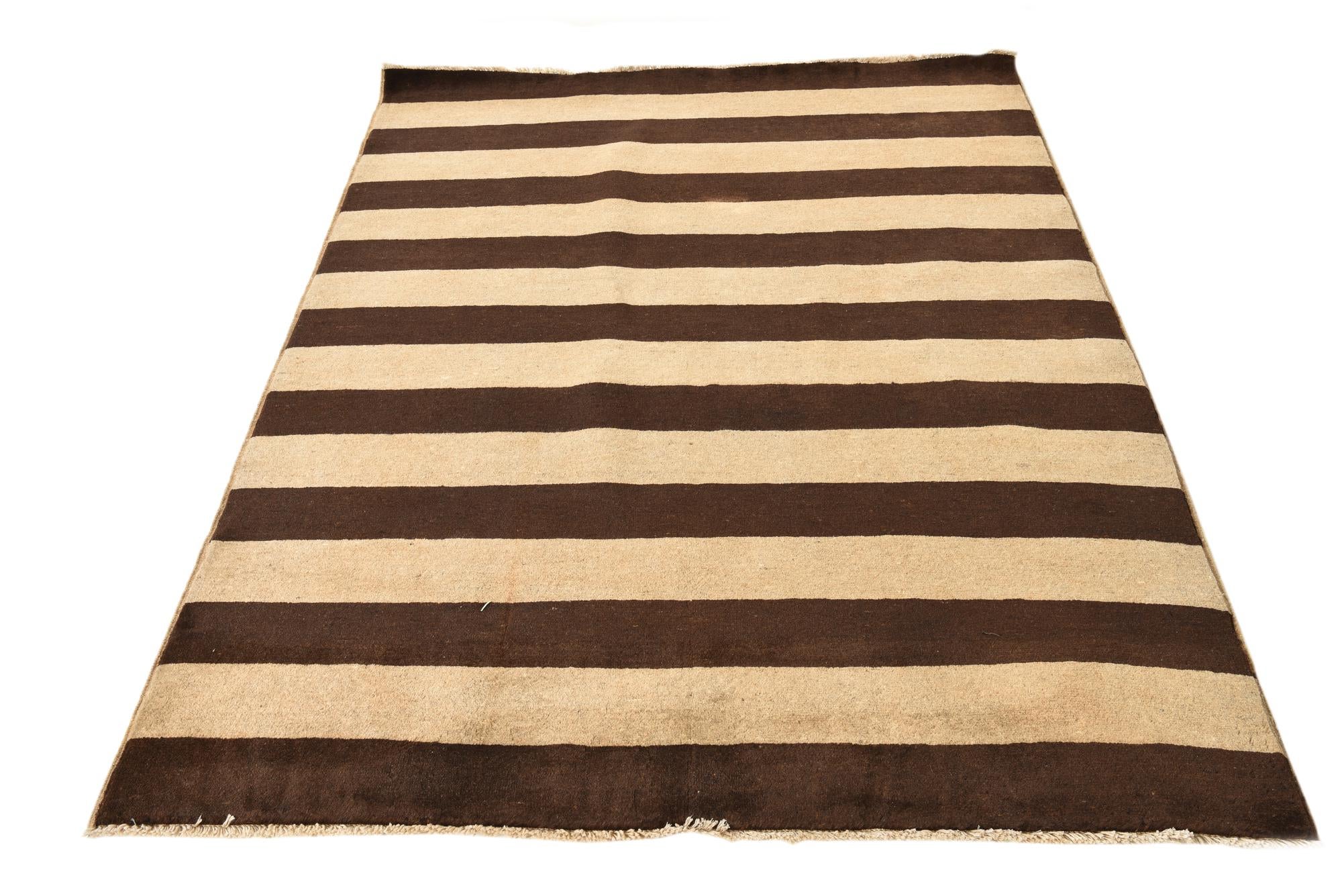 5' 1 x 6' 6 Hand Knotted Modern Ziegler Rug