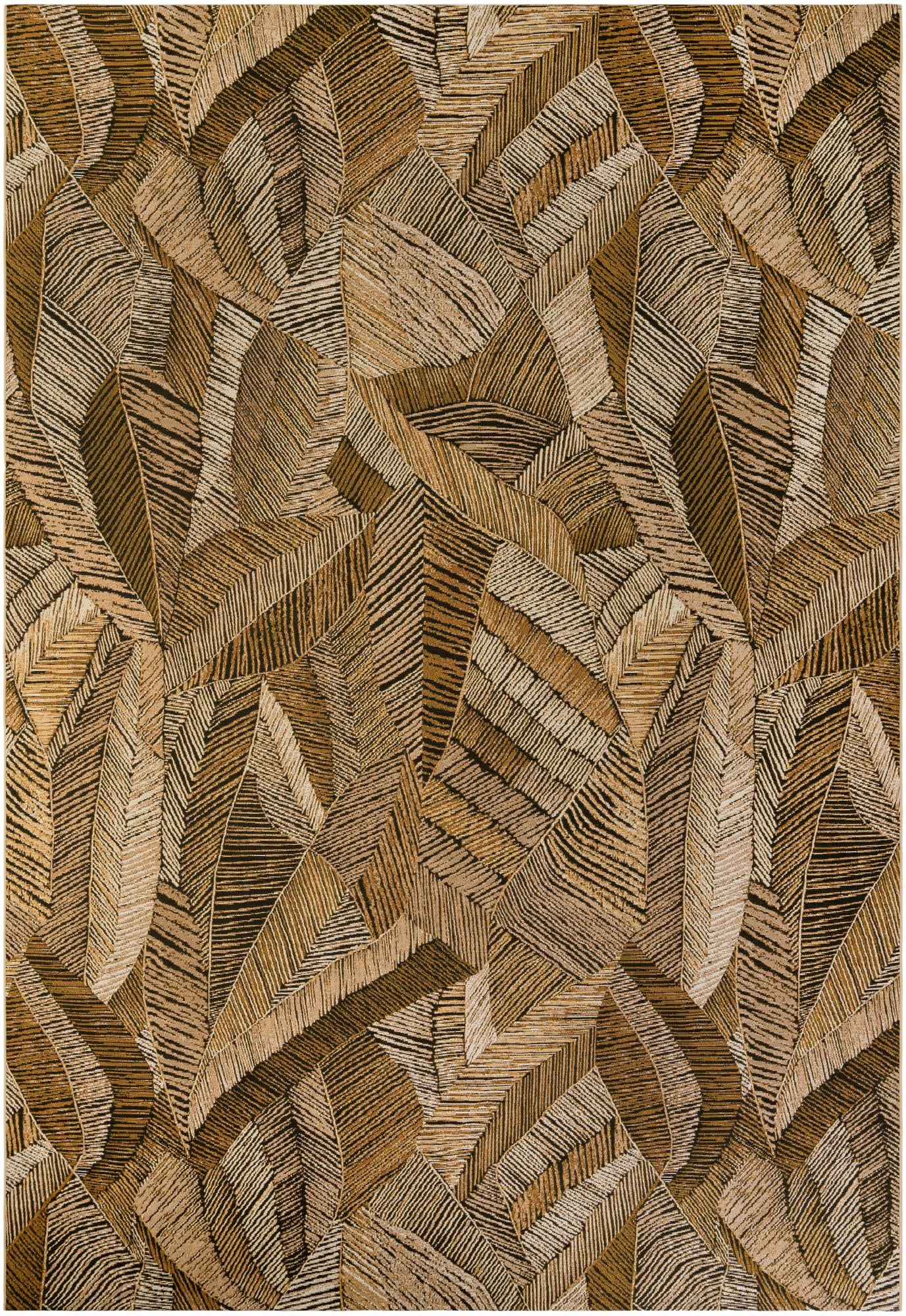 10' x 14' Easy-Clean Botanical Indoor / Outdoor Rug