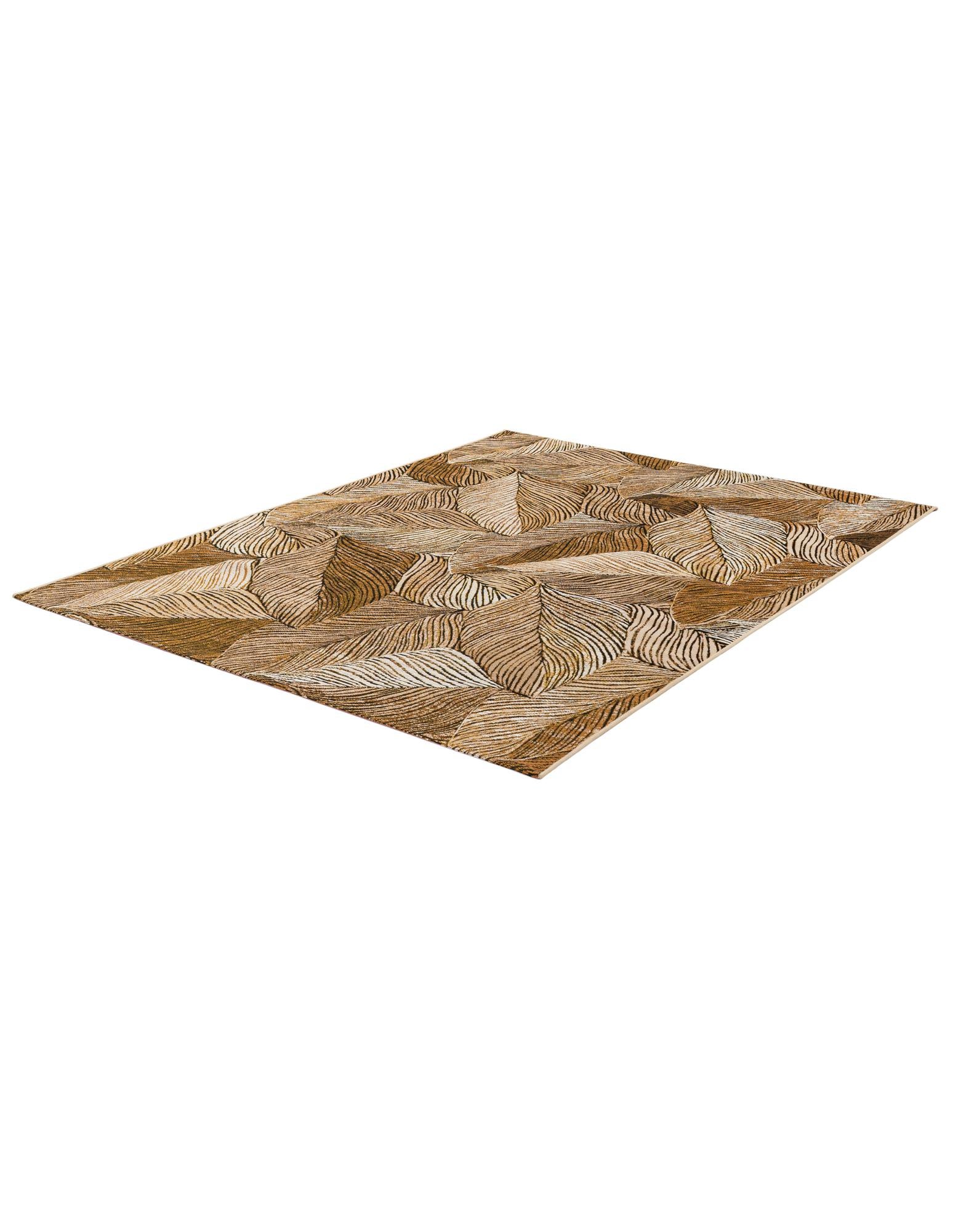 5' 3 x 7' Easy-Clean Botanical Indoor / Outdoor Rug