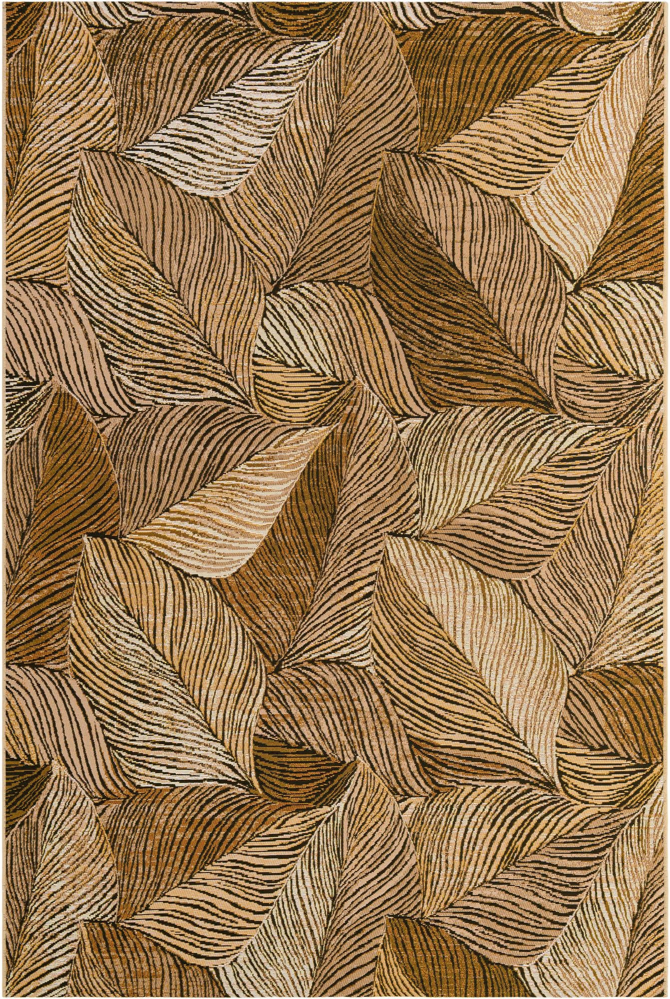6' x 9' Easy-Clean Botanical Indoor / Outdoor Rug
