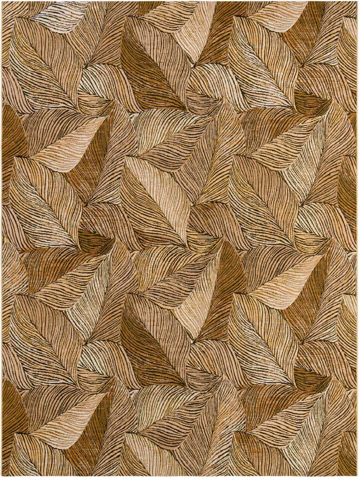 9' x 12' Easy-Clean Botanical Indoor / Outdoor Rug