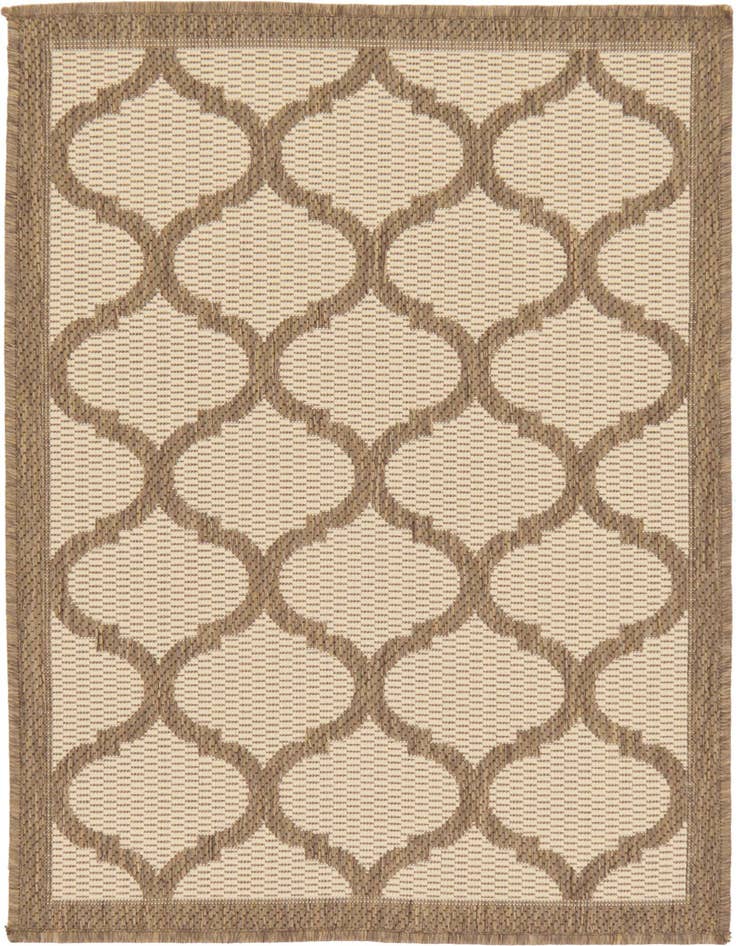 Detail image of 2' 2 x 3' Easy-Clean Lattice Indoor / Outdoor Rug