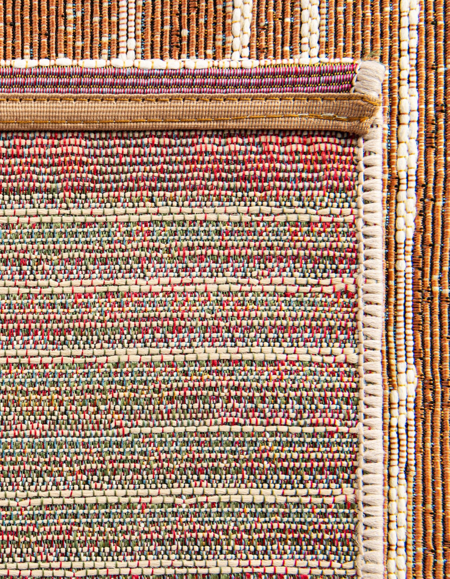 6' x 9' Easy-Clean Modern Indoor / Outdoor Rug