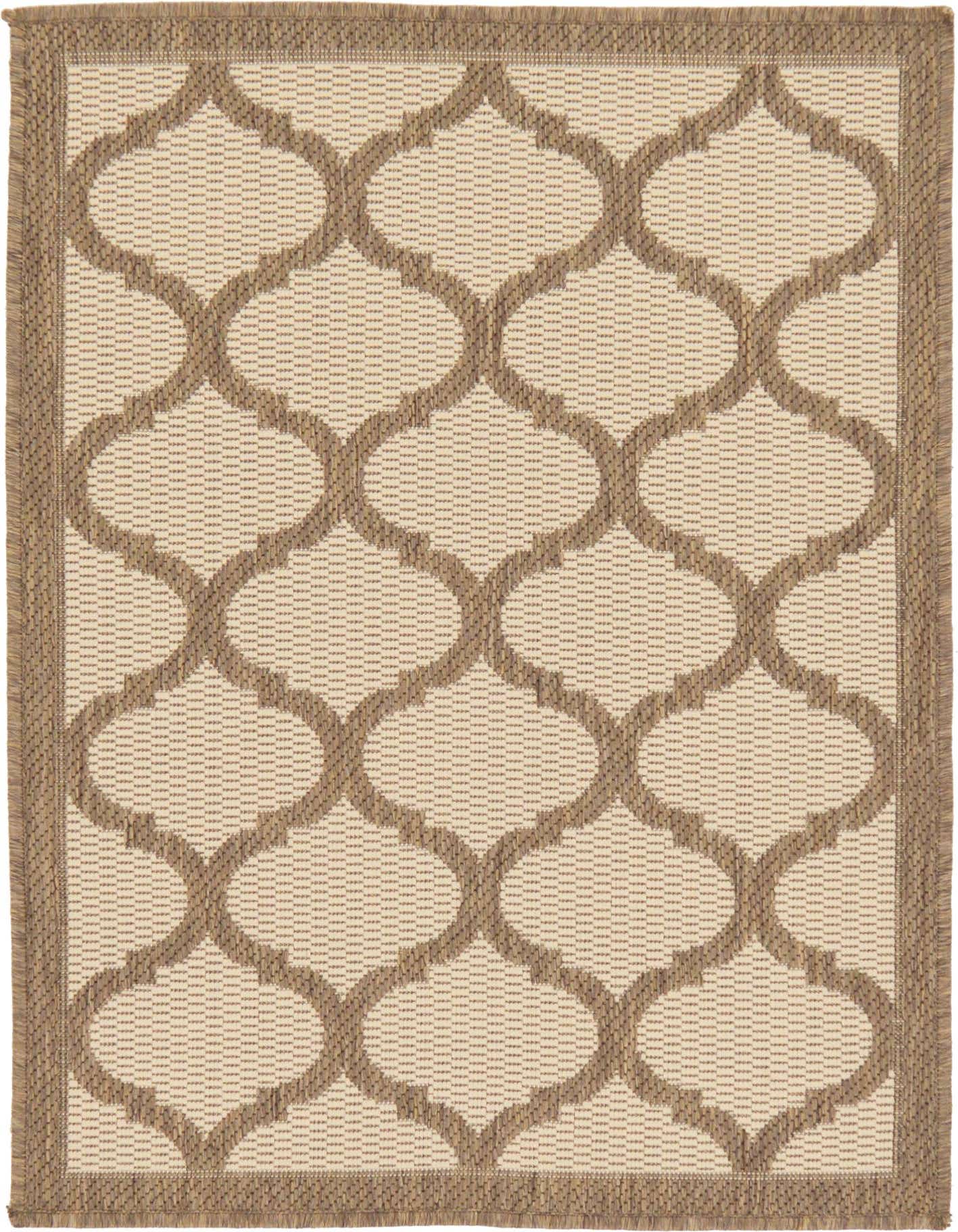 2' 2 x 3' Easy-Clean Trellis Indoor / Outdoor Rug