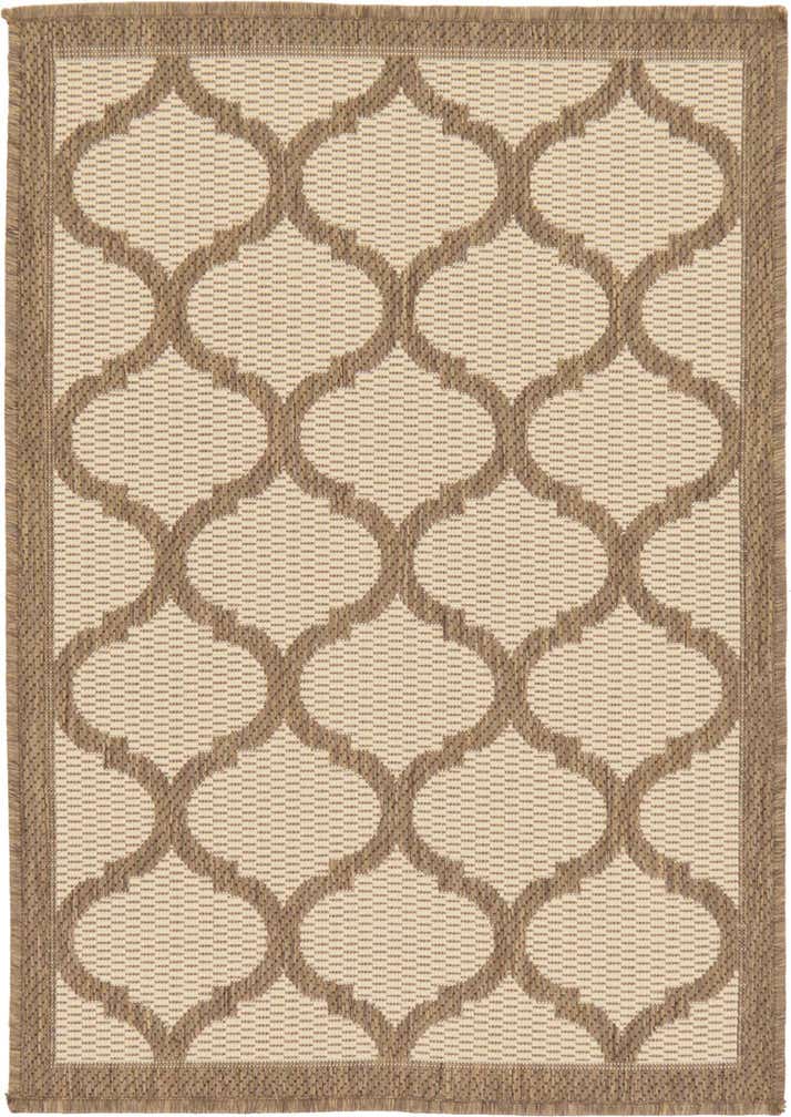 2' 2 x 3' Easy-Clean Trellis Indoor / Outdoor Rug