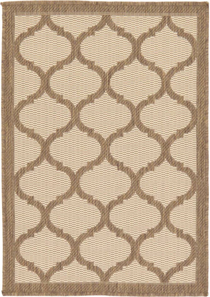 Detail image of 2' 2 x 3' Easy-Clean Trellis Indoor / Outdoor Rug
