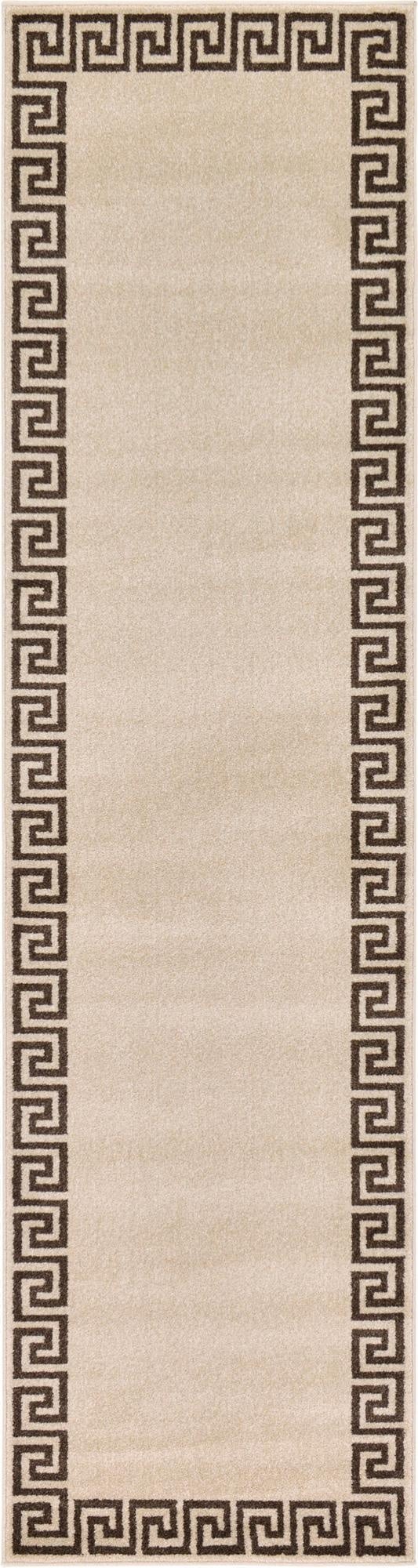 80cm x 305cm Greek Key Runner Rug