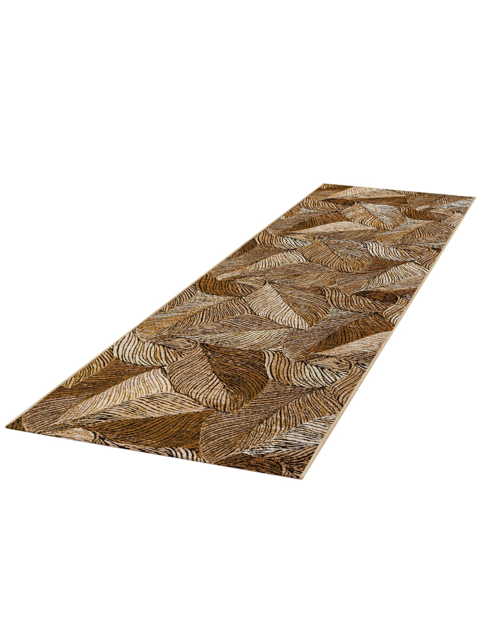 2' 7 x 10' Easy-Clean Botanical Indoor / Outdoor Runner Rug