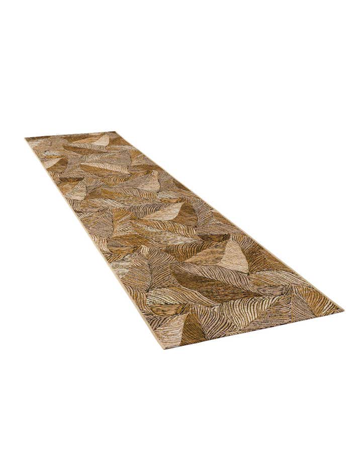 2' 7 x 12' Easy-Clean Botanical Indoor / Outdoor Runner Rug