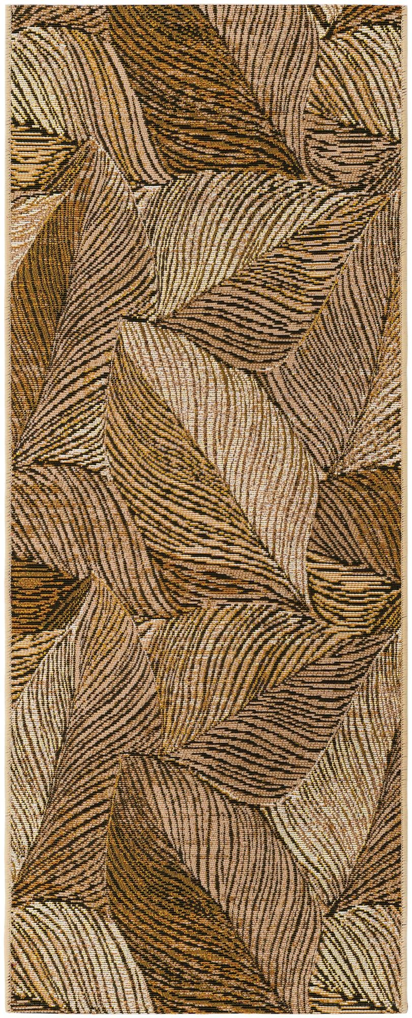 2' x 5' Easy-Clean Botanical Indoor / Outdoor Runner Rug