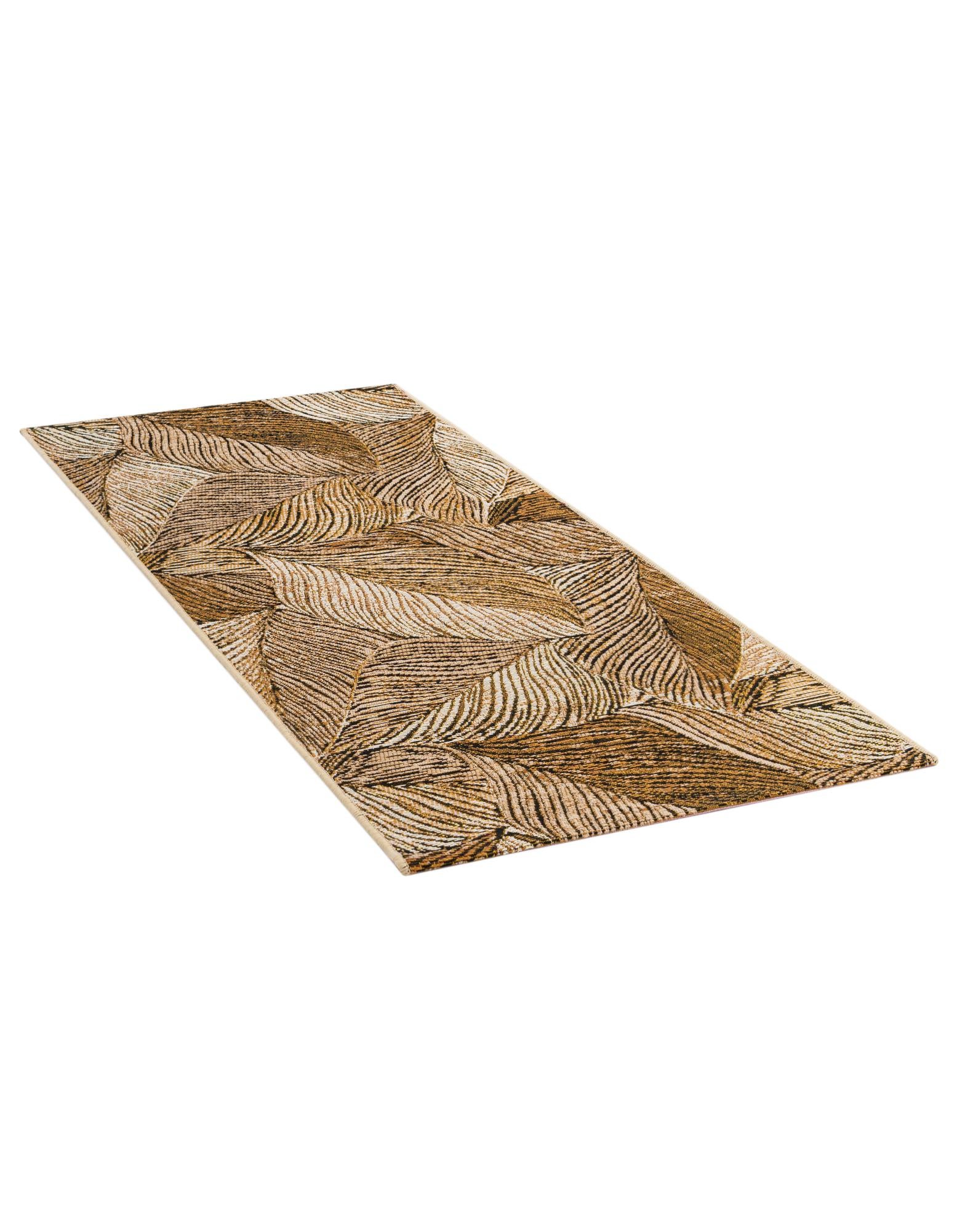 2' x 5' Easy-Clean Botanical Indoor / Outdoor Runner Rug