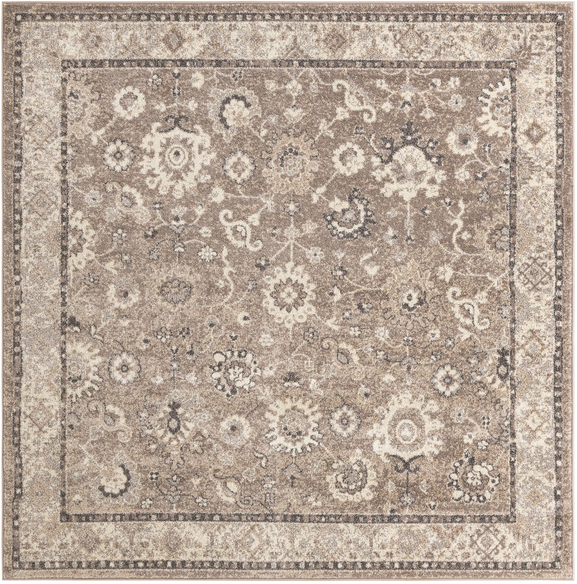 Rug Beige and Brown Swatch link