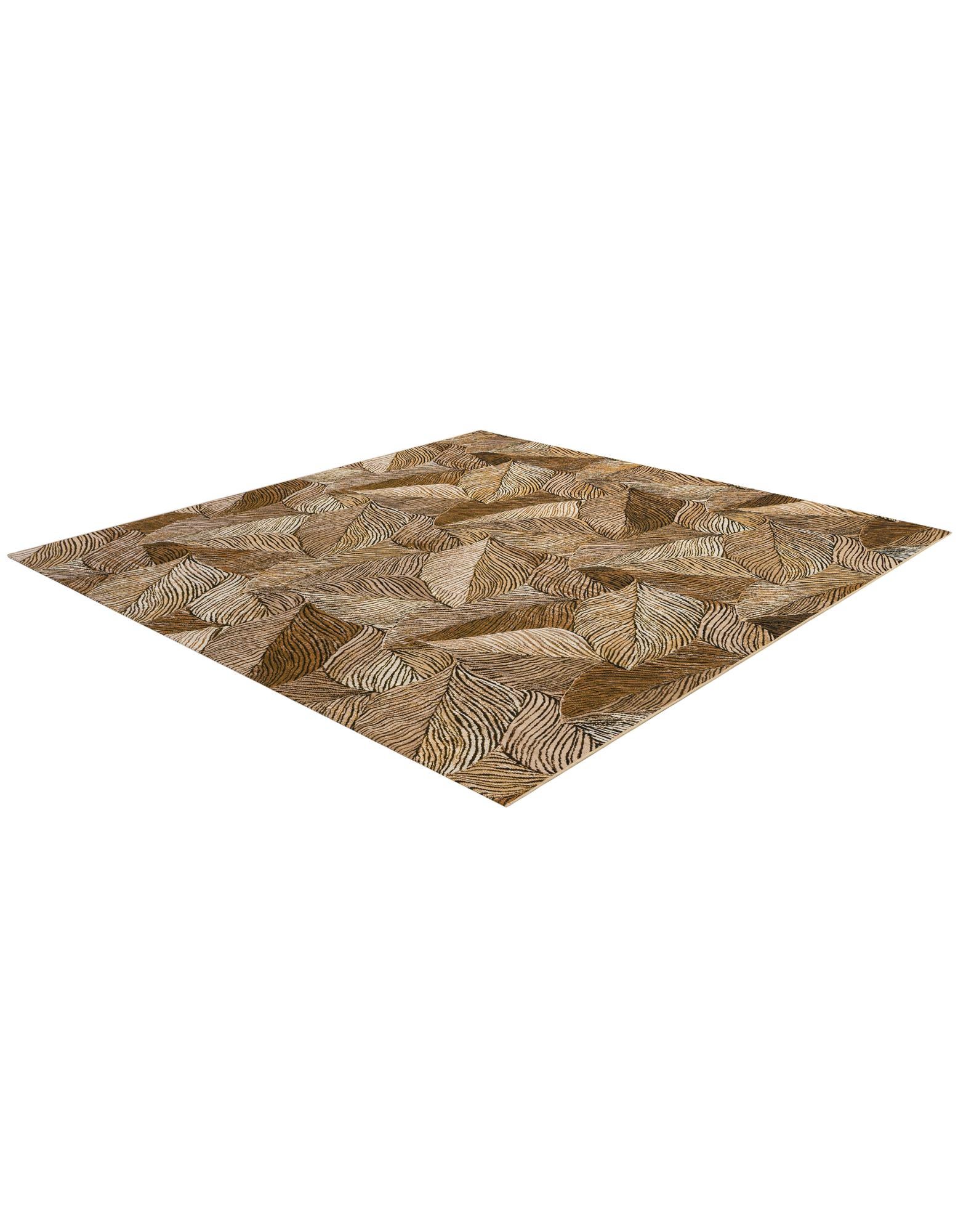 10' x 10' Easy-Clean Botanical Indoor / Outdoor Square Rug