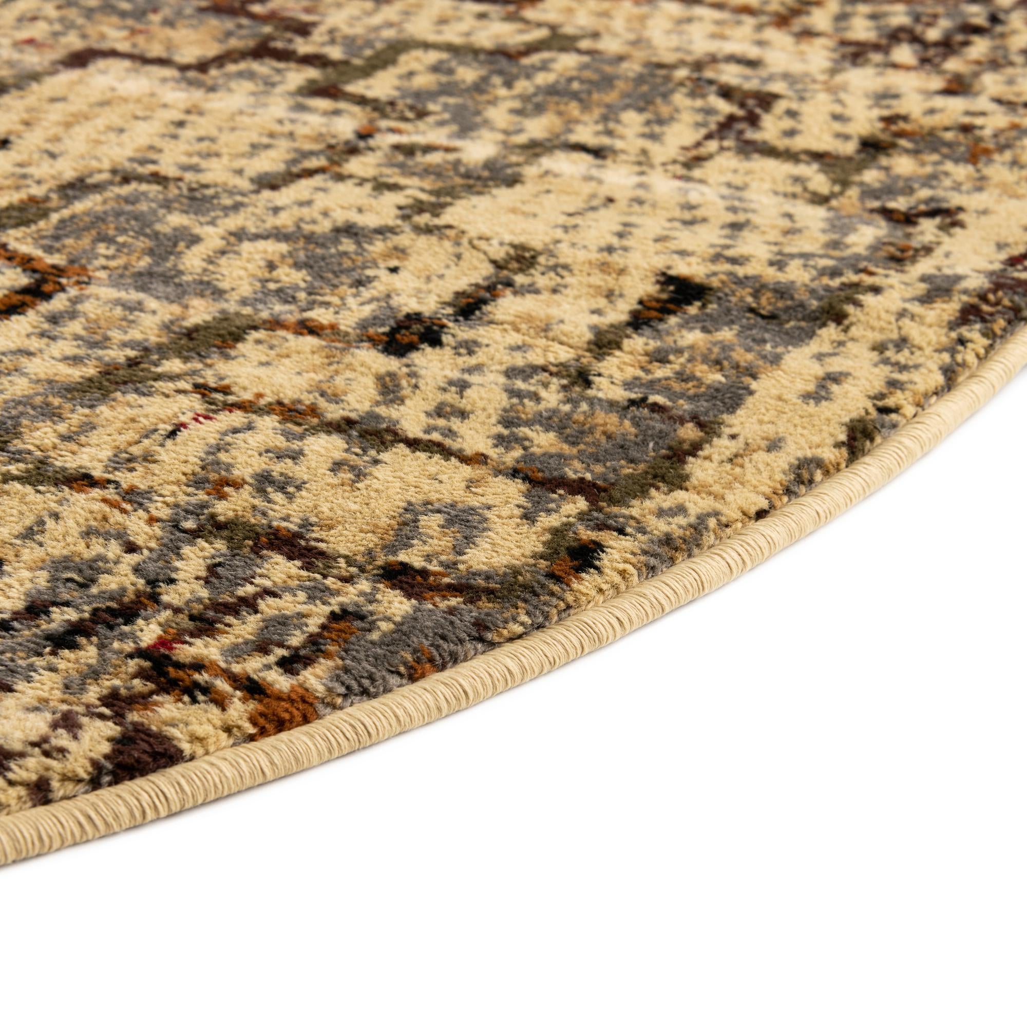 3' x 3' Saturn Octagon Rug