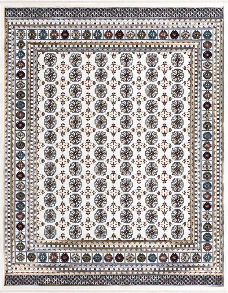 Detail image of 7' 10 x 10' Nain Design Rug