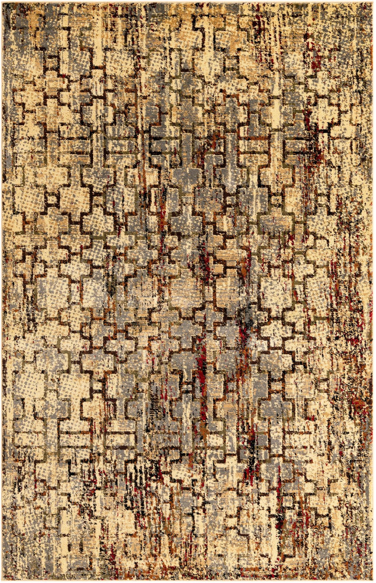 5' 3 x 8' Saturn Rug