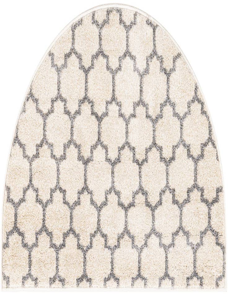 Detail image of 2' 2 x 3' 7 Lattice Hearth Rug