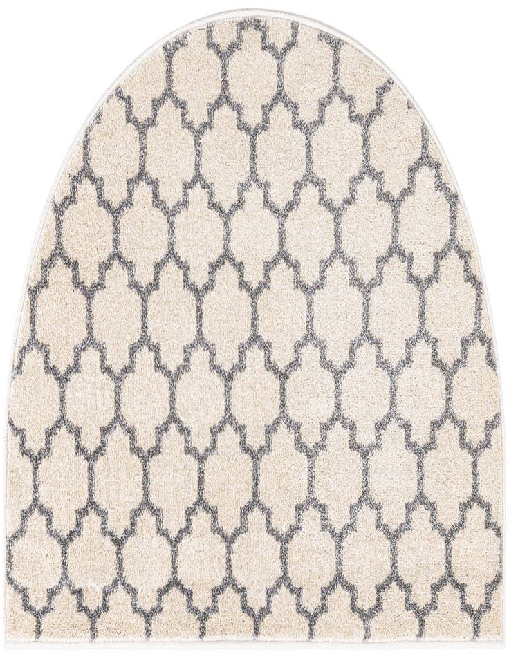 Detail image of 2' 7 x 4' 1 Lattice Hearth Rug