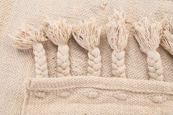 2' x 3' 7 Hand Woven Chindi Cotton Rug