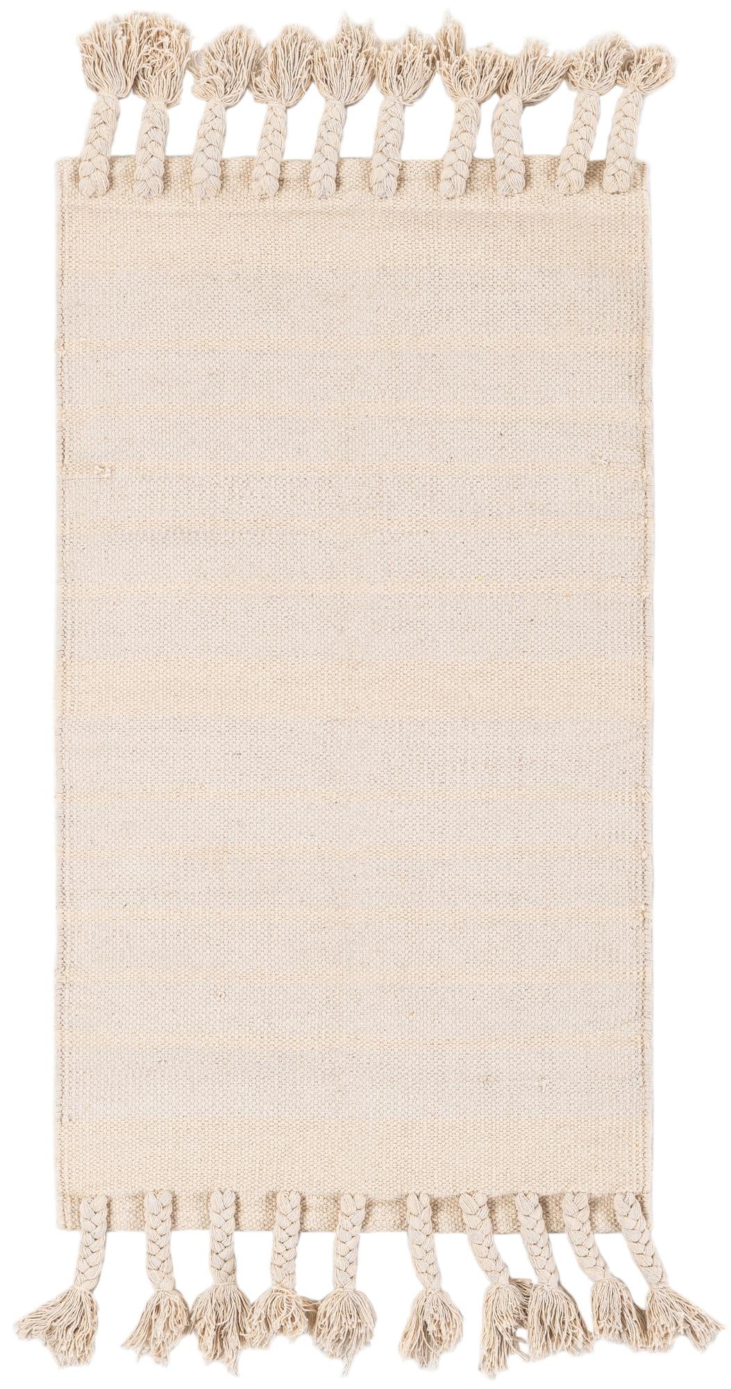 2' x 3' 7 Hand Woven Chindi Cotton Rug