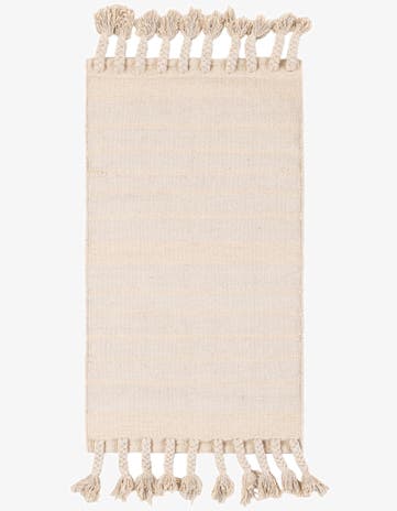 2' x 3' 7 Hand Woven Chindi Cotton Rug