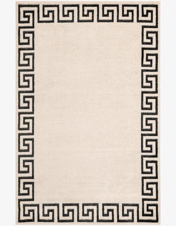 Beige and Gray Hera Rug