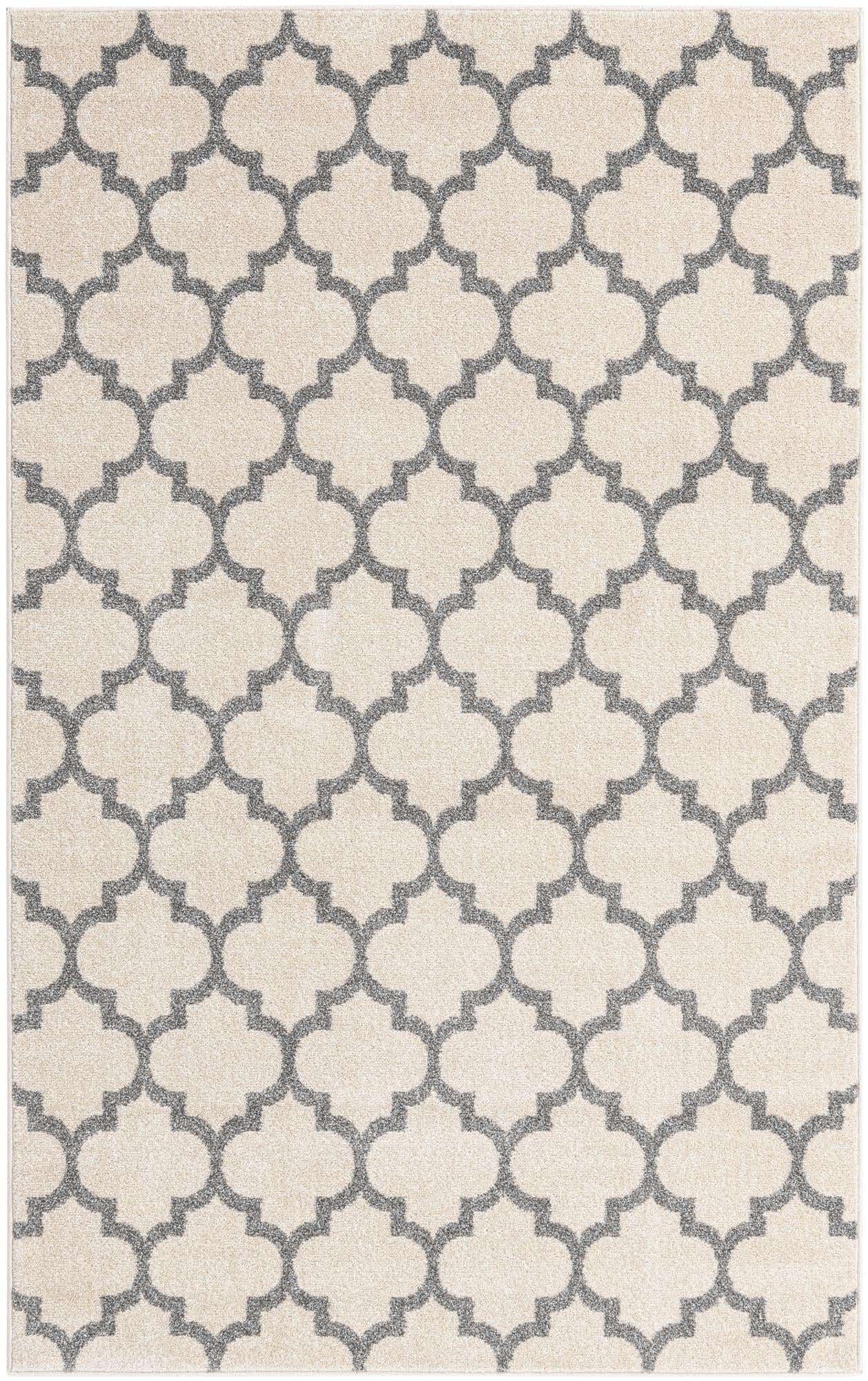 5' 3 x 8' Lattice Rug