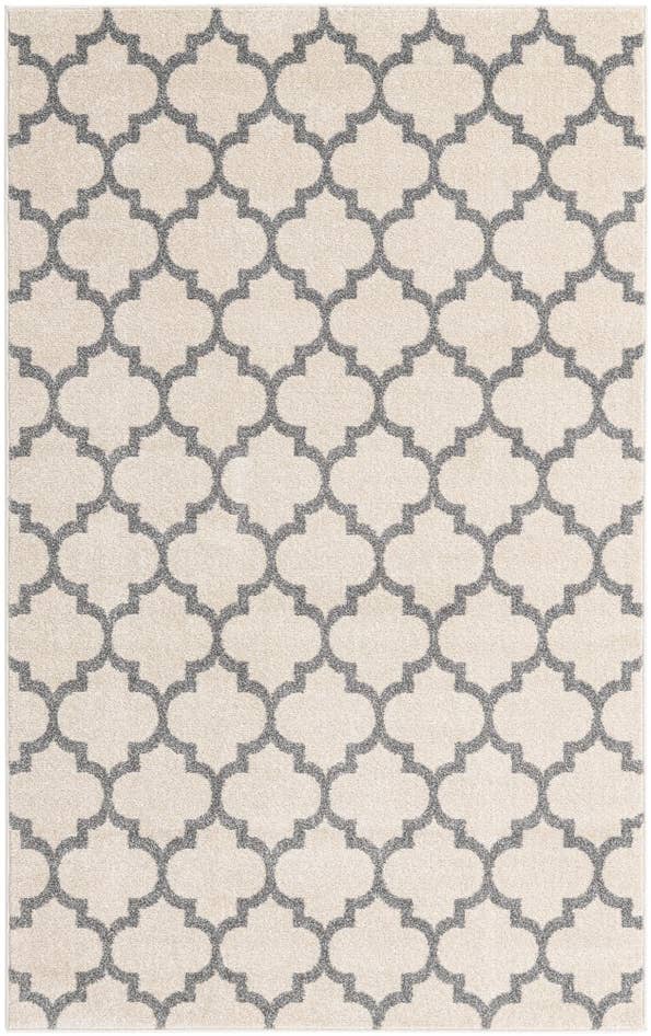 Detail image of 5' 3 x 8' Lattice Rug