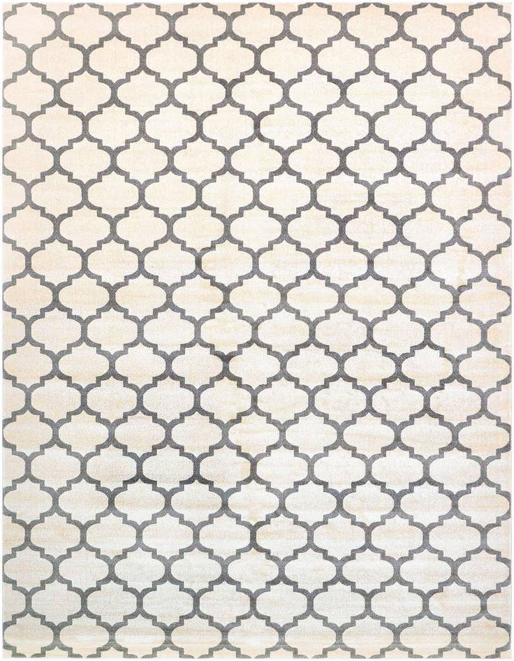Detail image of 10' 8 x 16' 5 Lattice Rug