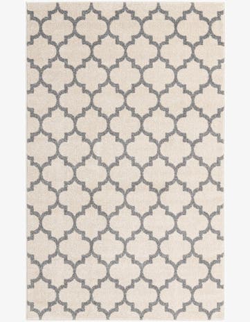 5' 3 x 8' Lattice Rug