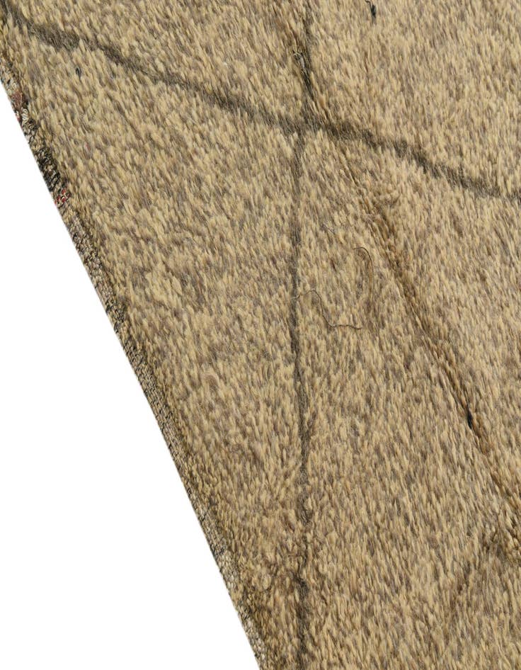 Detail image of 6' x 9' 2  Hand Knotted Moroccan Wool Rug