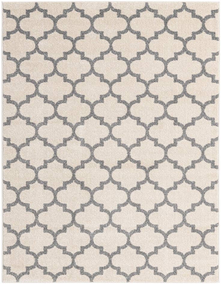 Detail image of 5' 3 x 8' Trellis Rug