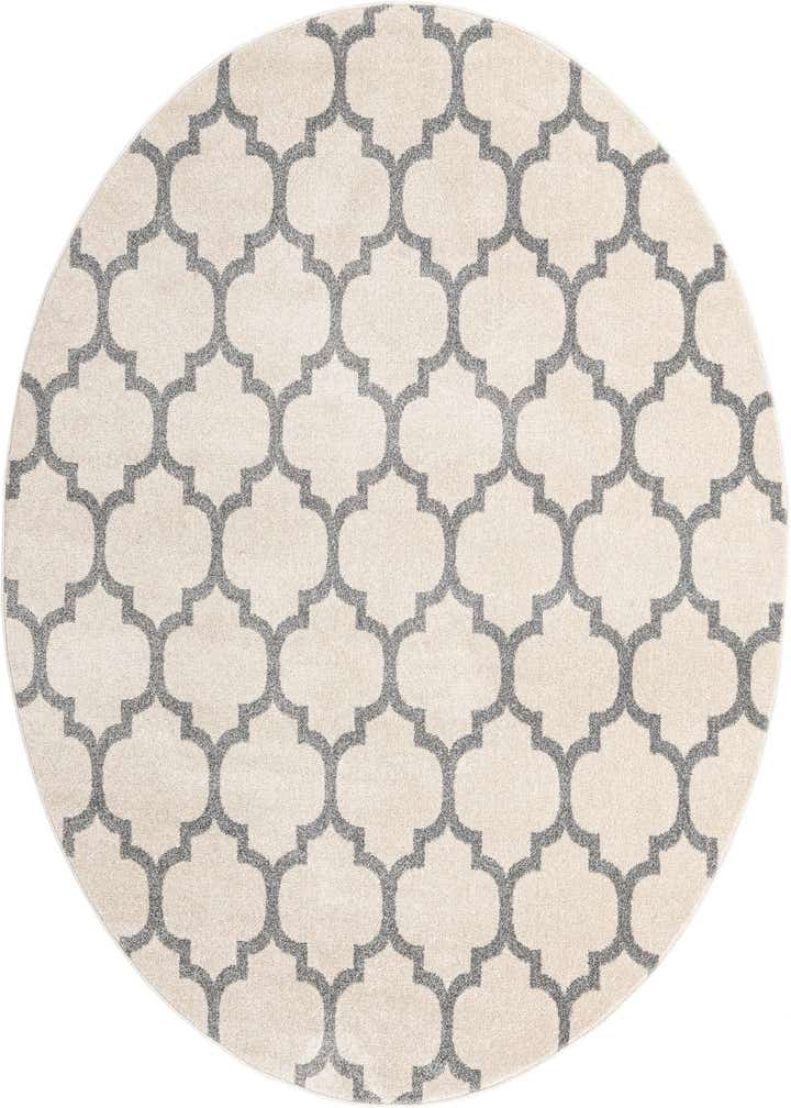 7' 10 x 7' 10 Lattice Round Rug