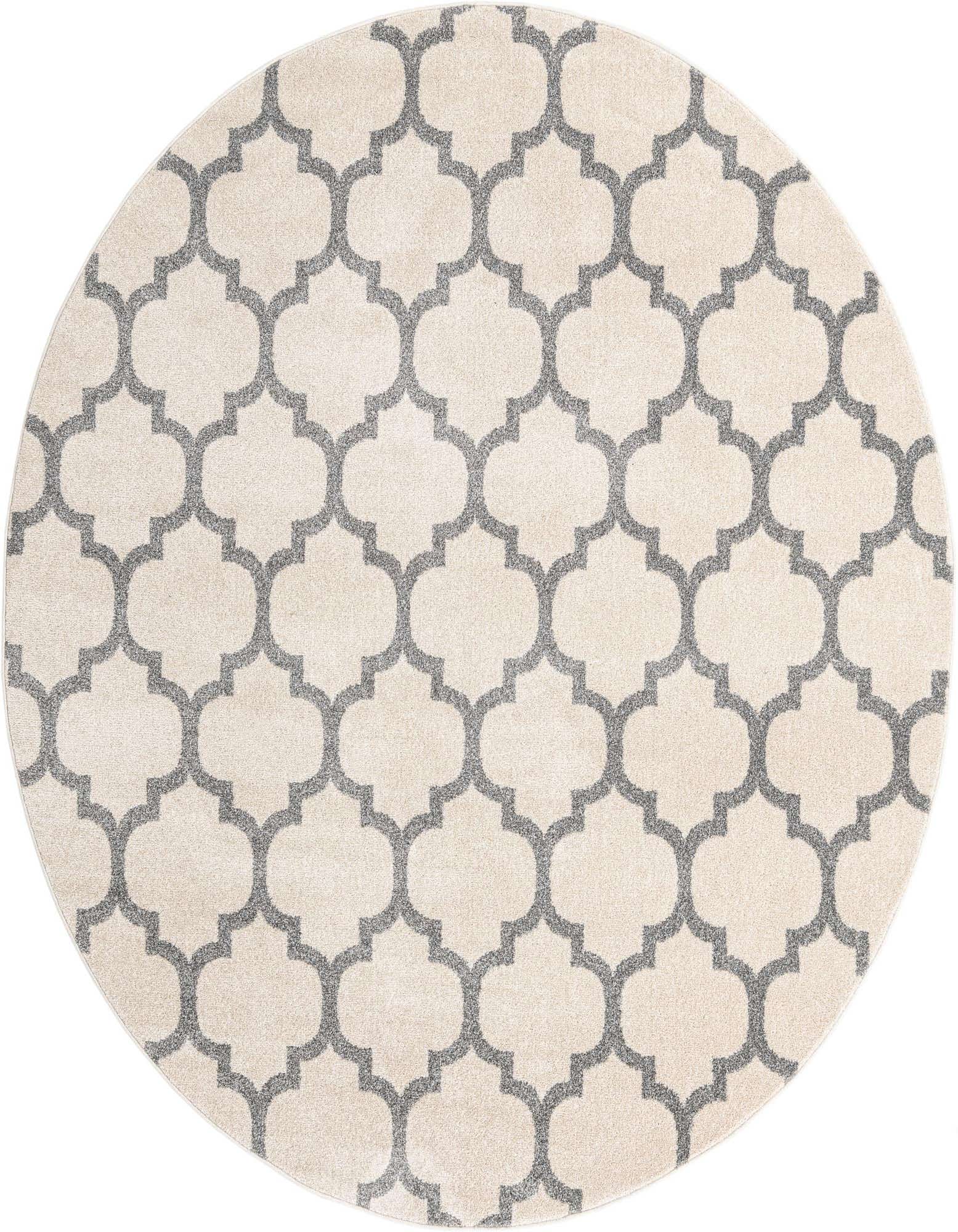7' 10 x 7' 10 Lattice Round Rug