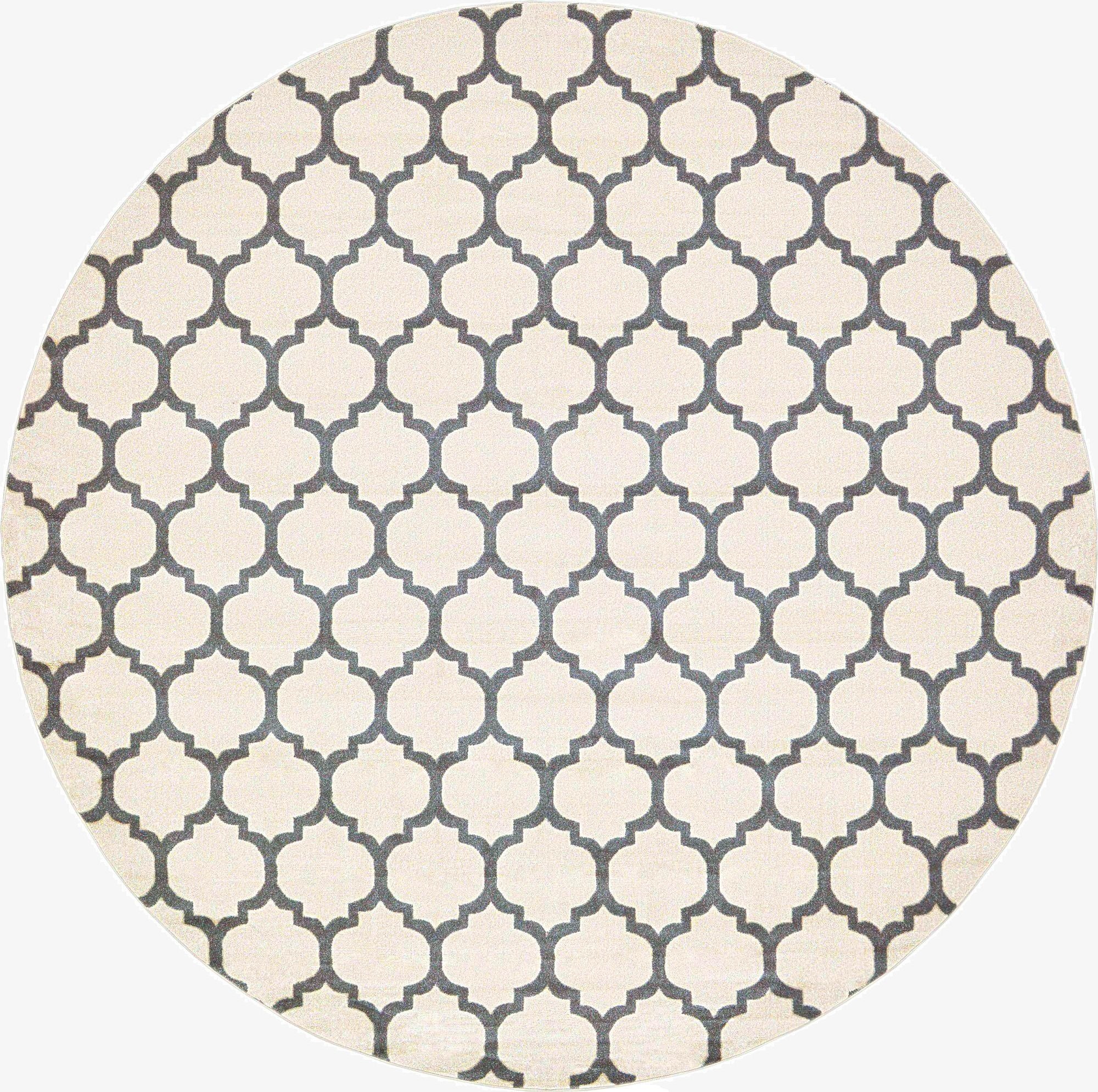 12' 2 x 12' 2 Lattice Round Rug