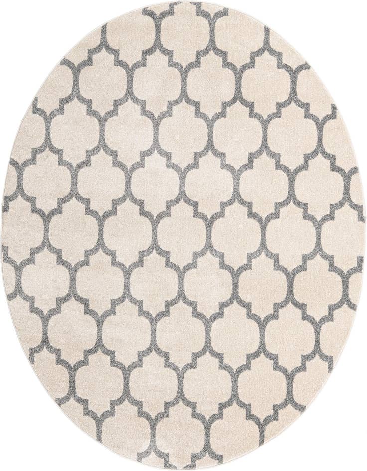 Detail image of 7' 10 x 7' 10 Trellis Round Rug